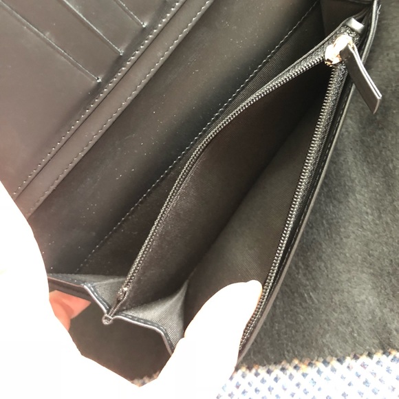 Chanel Black CC Caviar long wallet. - Picture 7 of 8